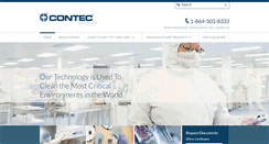 Desktop Screenshot of contechealthcare.com